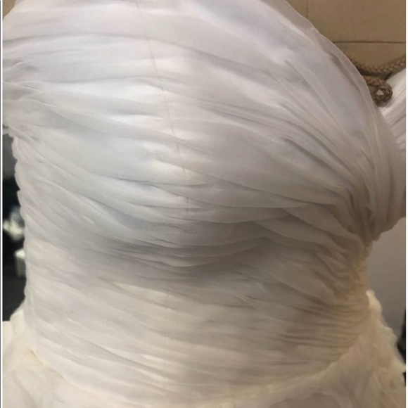 New, Never Worn Ivory Wedding Dress - Picture 3 of 11